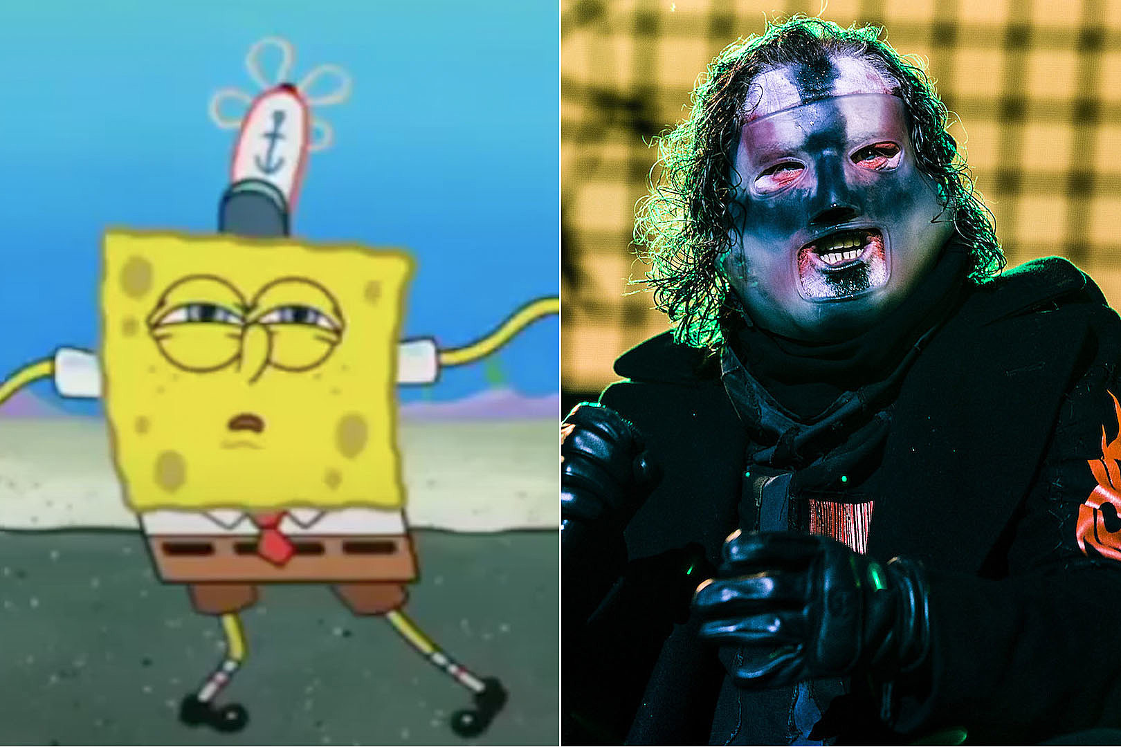 NickALive!: What It Would Sound Like If SpongeBob Had a Metalcore Band