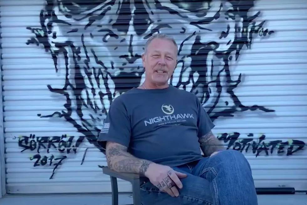 Metallica&#8217;s James Hetfield &#8211; &#8216;I&#8217;m Here as an Example of How Music Has Saved Lives&#8217;