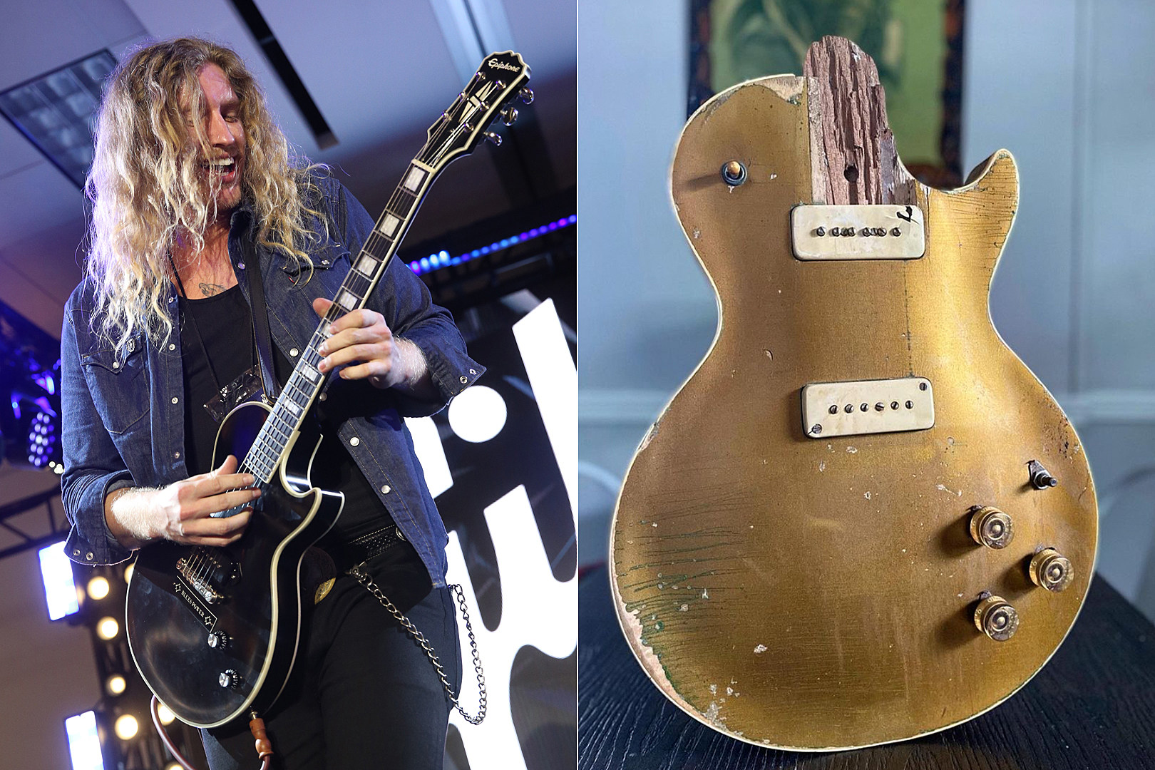 Rocker Restores Early Les Paul Guitar Destroyed in EF4 Tornado