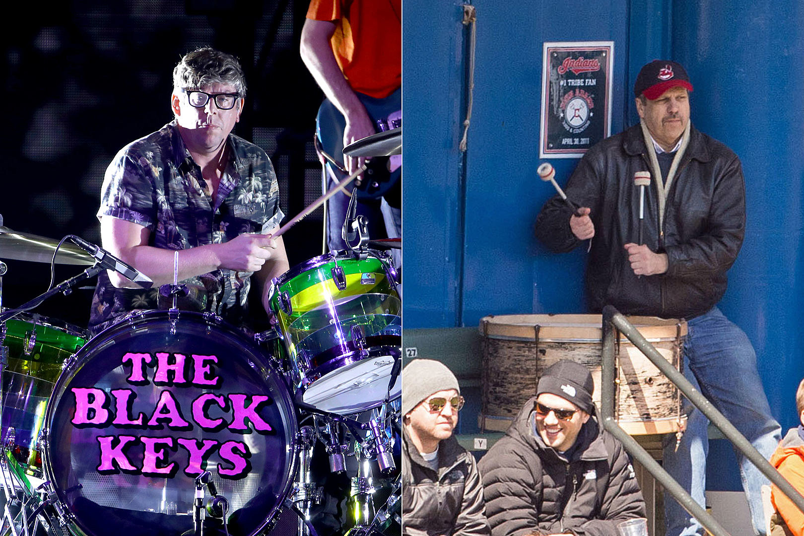 Black Keys' Carney to Sub for Cleveland Indians Drum Legend