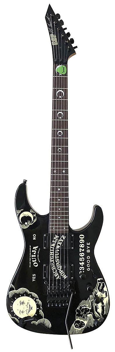 Metallica's Kirk Hammett Now Auctioning His Custom Ouija Guitar