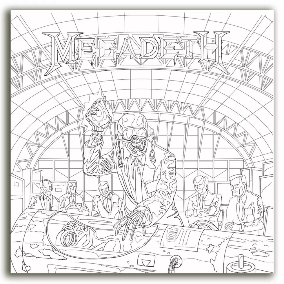 Megadeth Coloring Book