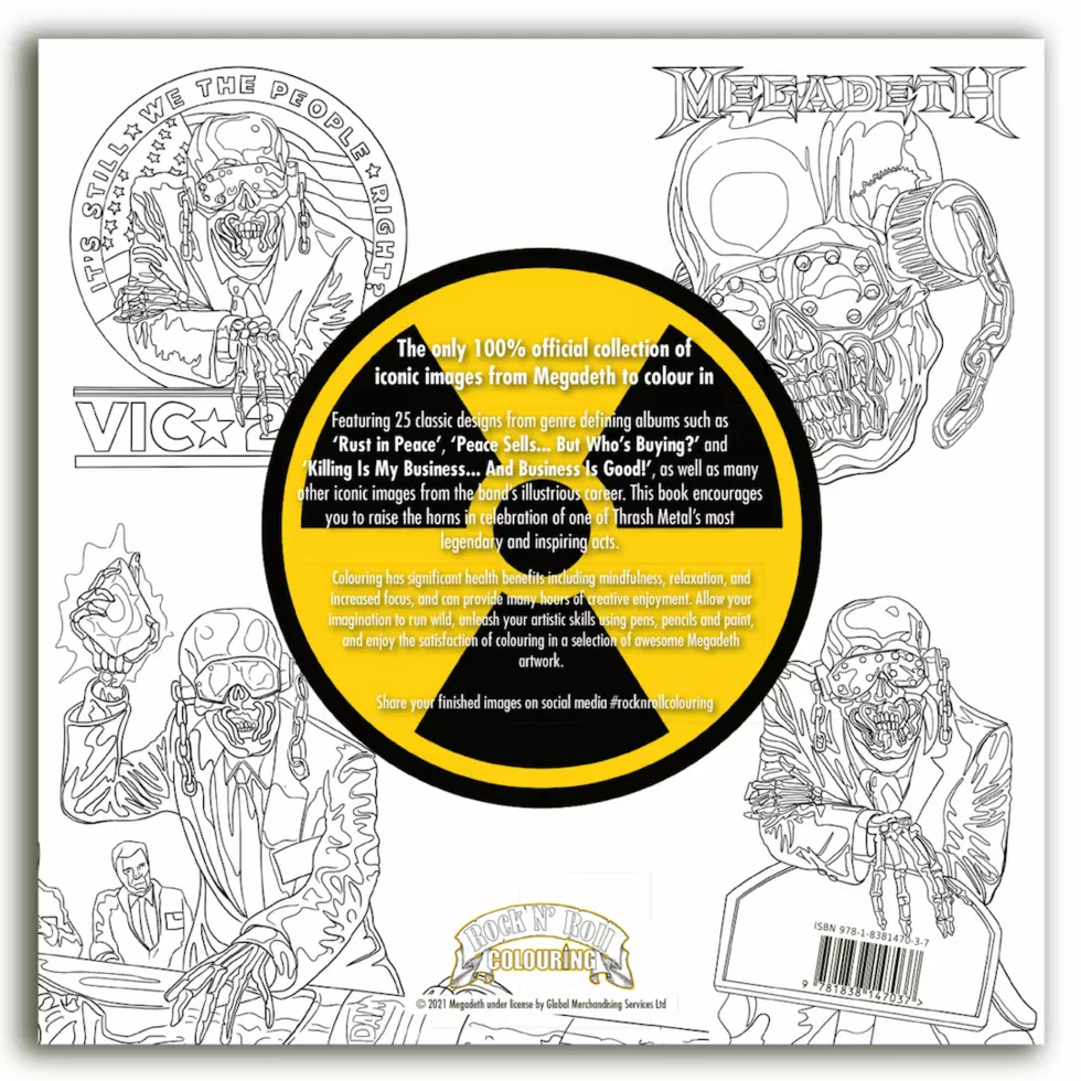 Megadeth Coloring Book