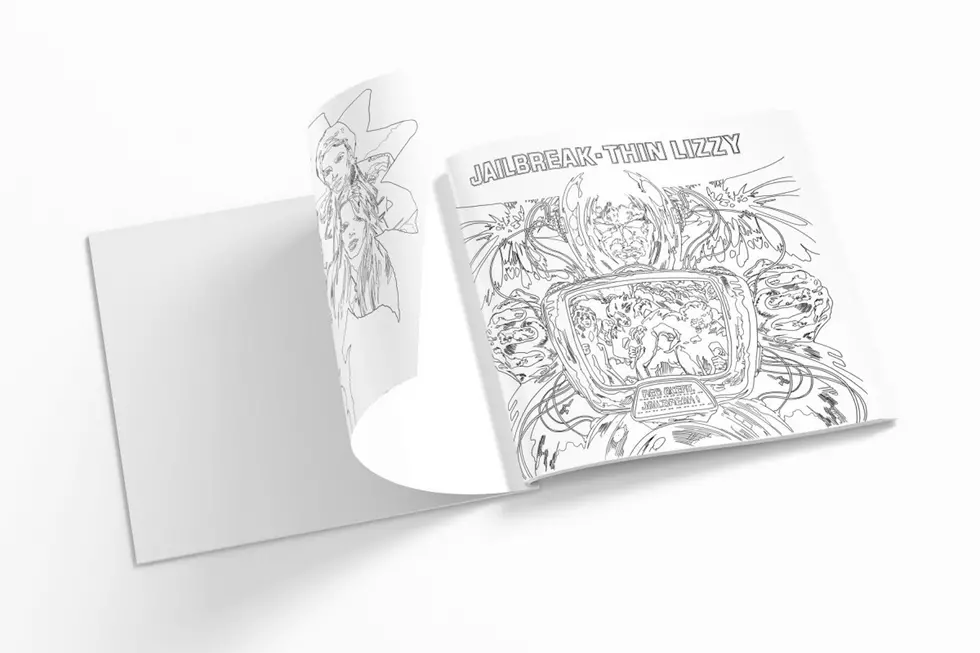 Thin Lizzy Coloring Book
