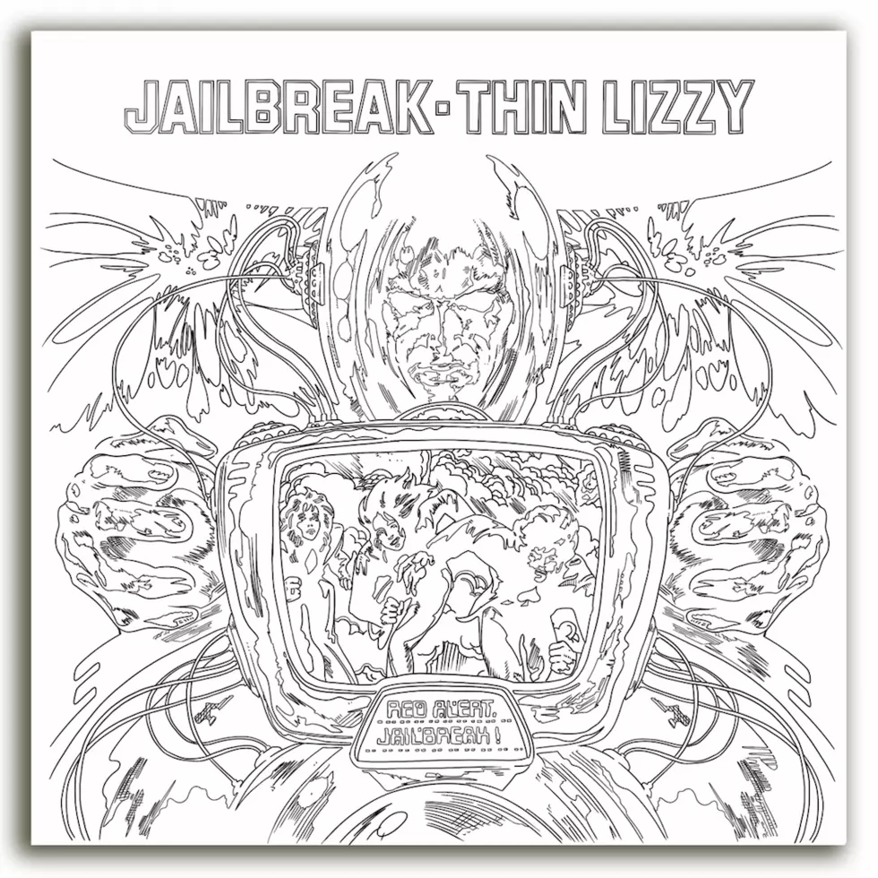 Thin Lizzy Coloring Book