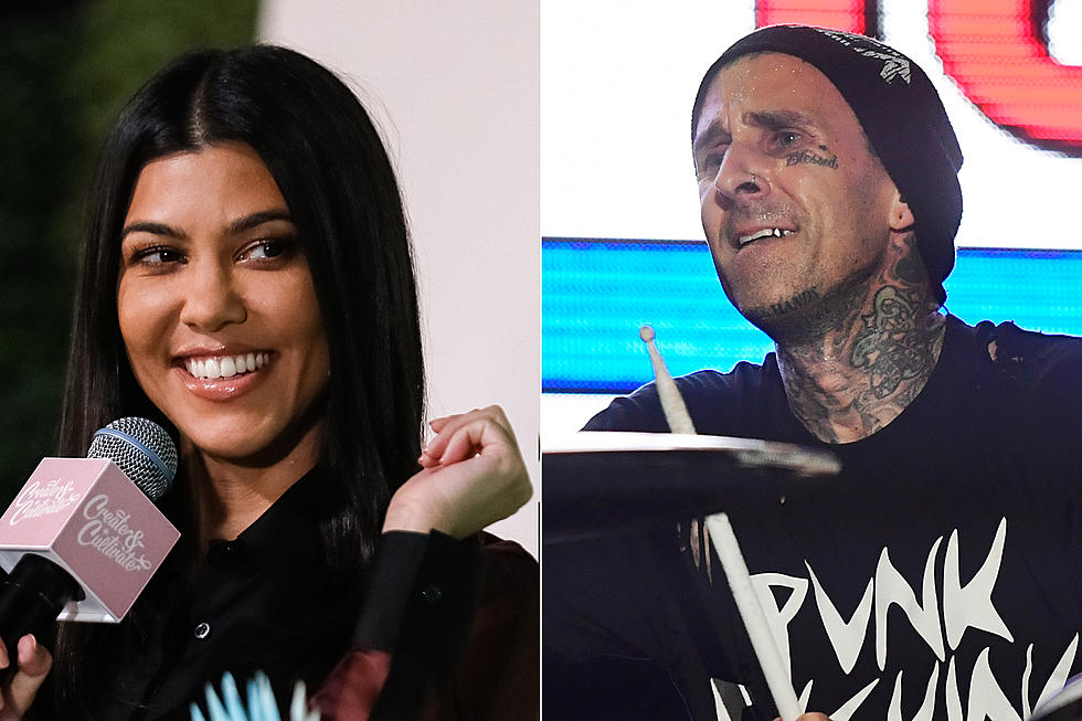 Kourtney Kardashian Tattoos Message on Travis Barker&#8217;s Arm