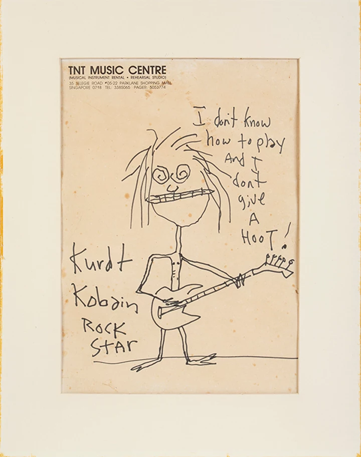 Kurt Cobain Self-Portrait Outsells Estimate by Stunning Amount
