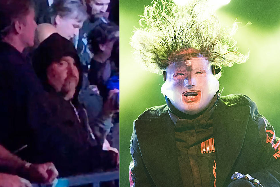 Guy Fieri Goes Incognito at a Slipknot Show