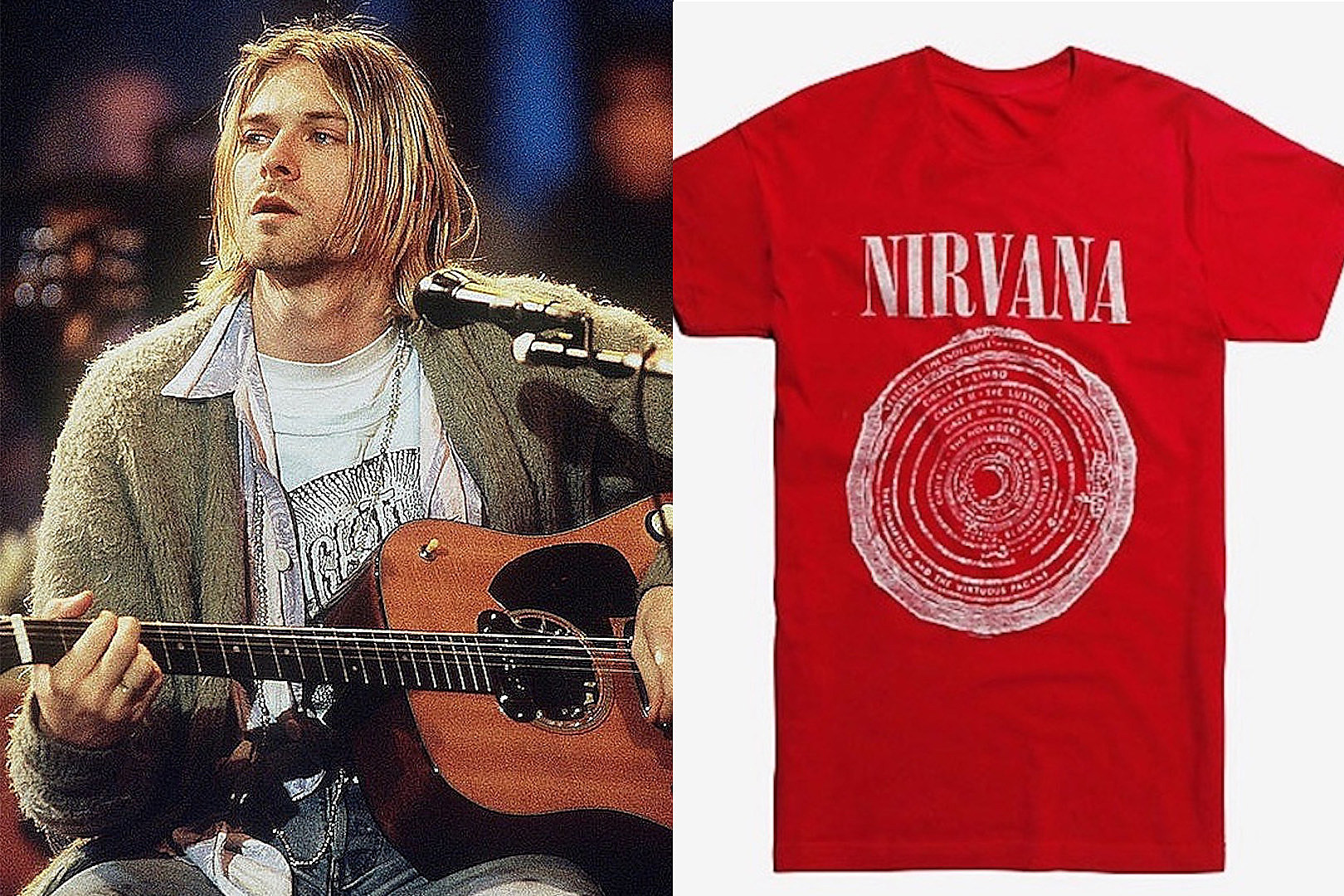 Nirvana Sued Over Merch Design Inspired By Dante's 'Inferno'
