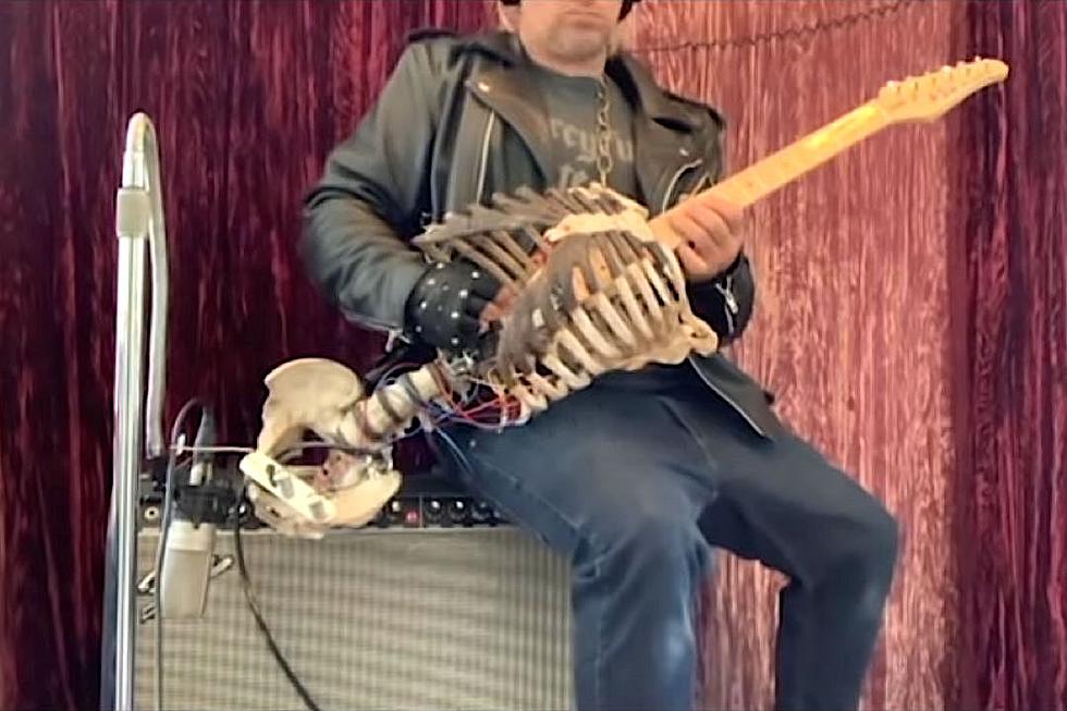 He Claimed He Made a Guitar Out of His Uncle&#8217;s Skeleton, But Was It a Hoax?