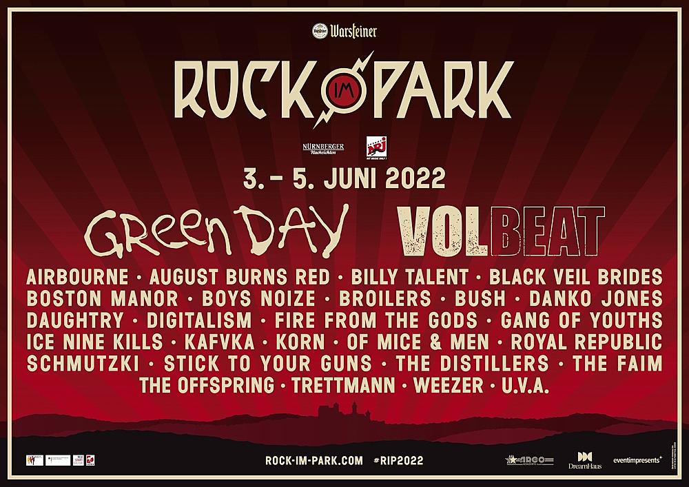 Lyrisch Centimeter Nationaal Rock Am Ring + Rock Im Park Festivals Reveal 2022 Band Lineups