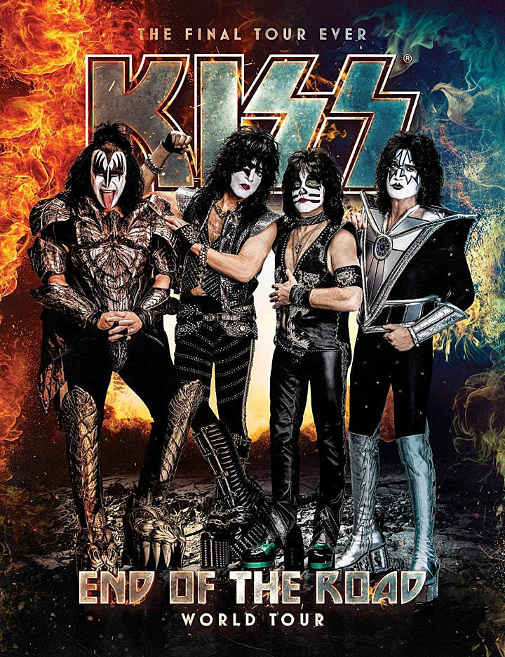 KISS Reveal Final Leg of 'End of the Road' 2021 Tour Dates