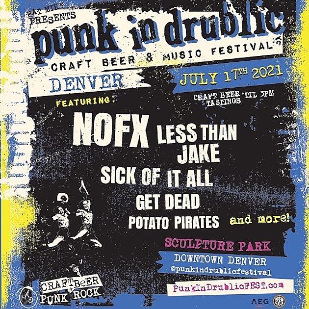 NOFX Announce 2021 U.S. Punk in Drublic Festivals