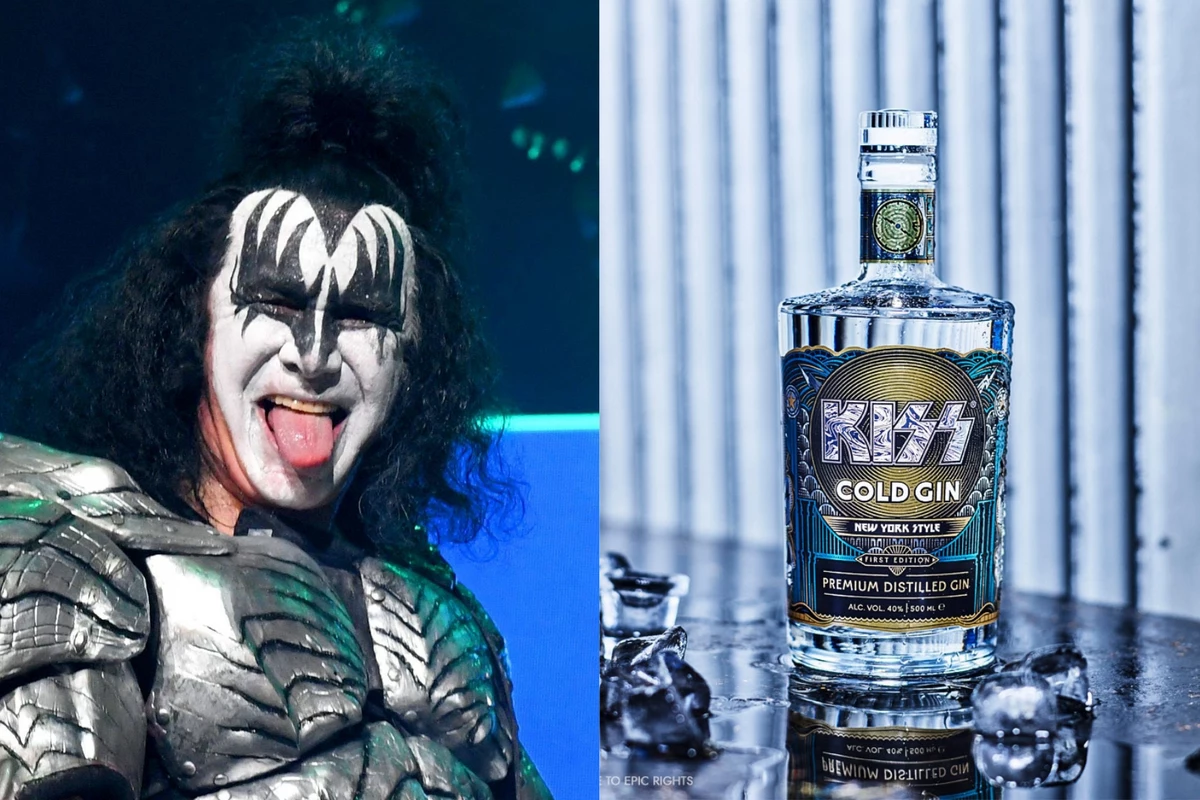 KISS Finally Release an Official 'Cold Gin' Alcoholic Beverage