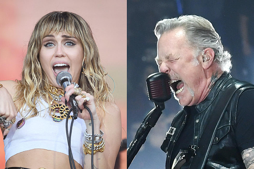 Hear Metallica Play 'Nothing Else Matters' Live With Miley Cyrus
