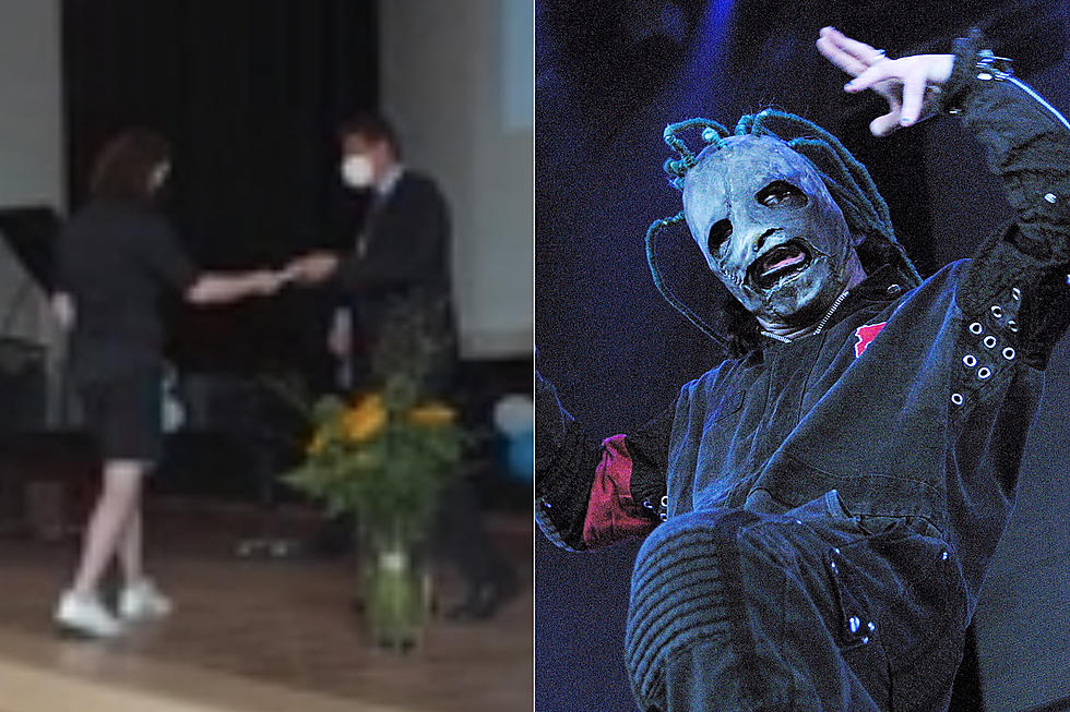 Teen Receives High School Diploma to Slipknot’s ‘People = Sh-t’