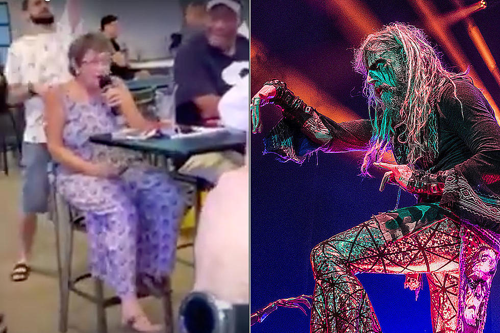 &#8216;Metal Grandma&#8217; Sings Rob Zombie&#8217;s &#8216;Dragula&#8217; at Karaoke, Crowd Goes Wild