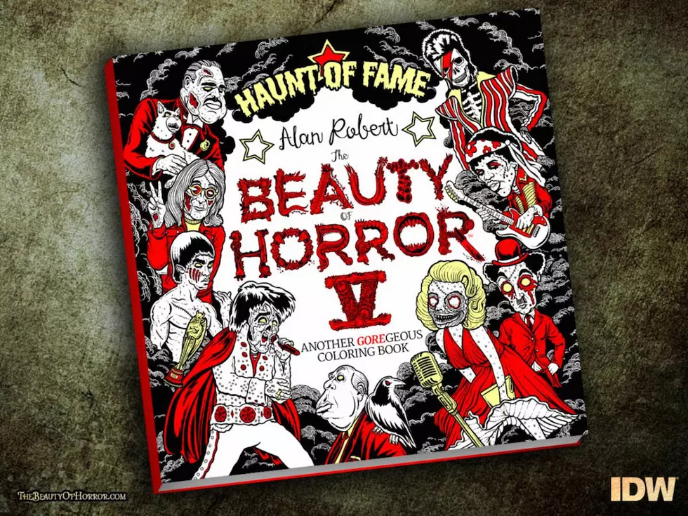 'The Beauty of Horror 5: Haunt of Fame' Coloring Book