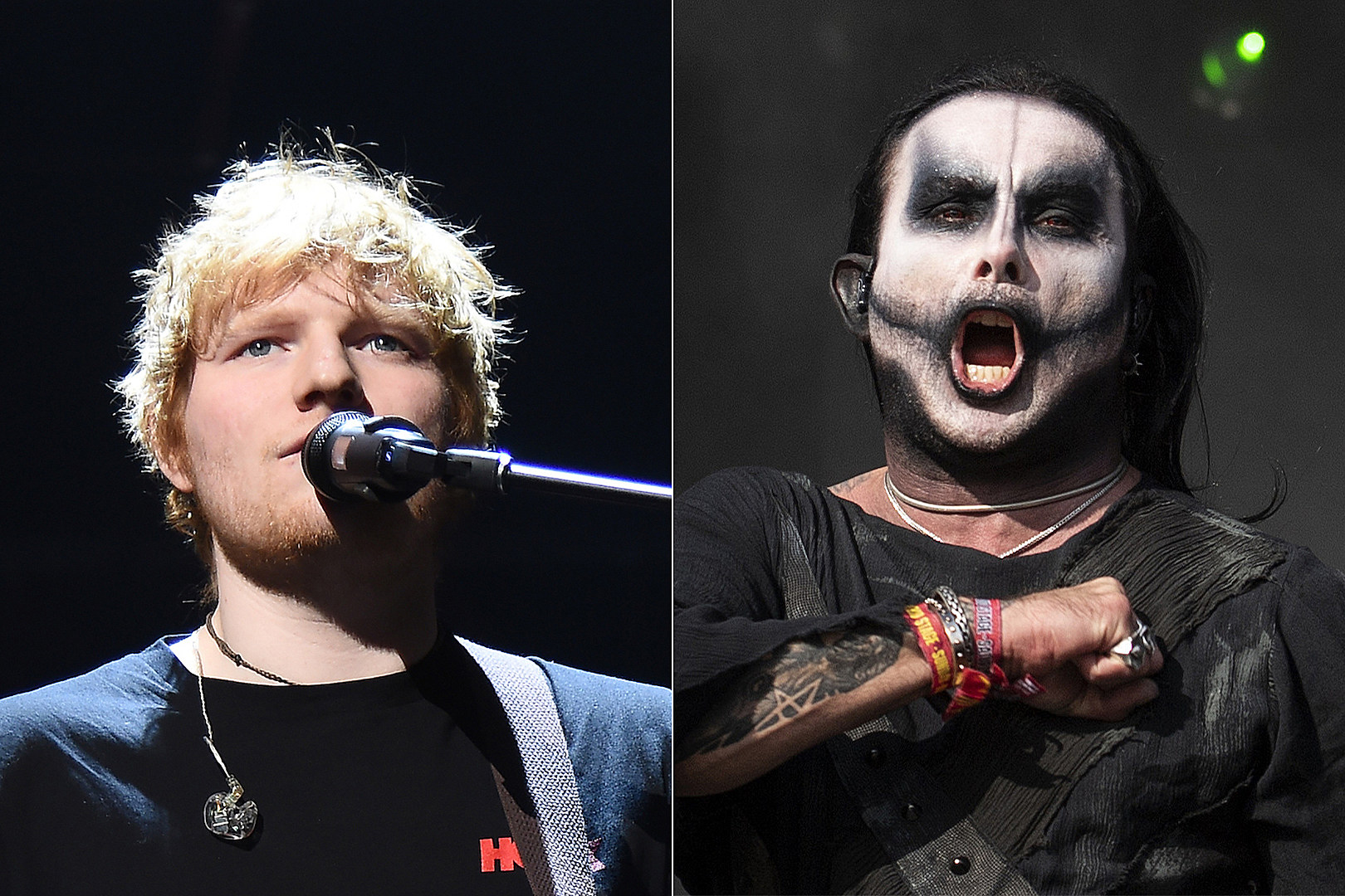 Ed Sheeran Not Opposed to Making Death Metal, Dani Filth Responds
