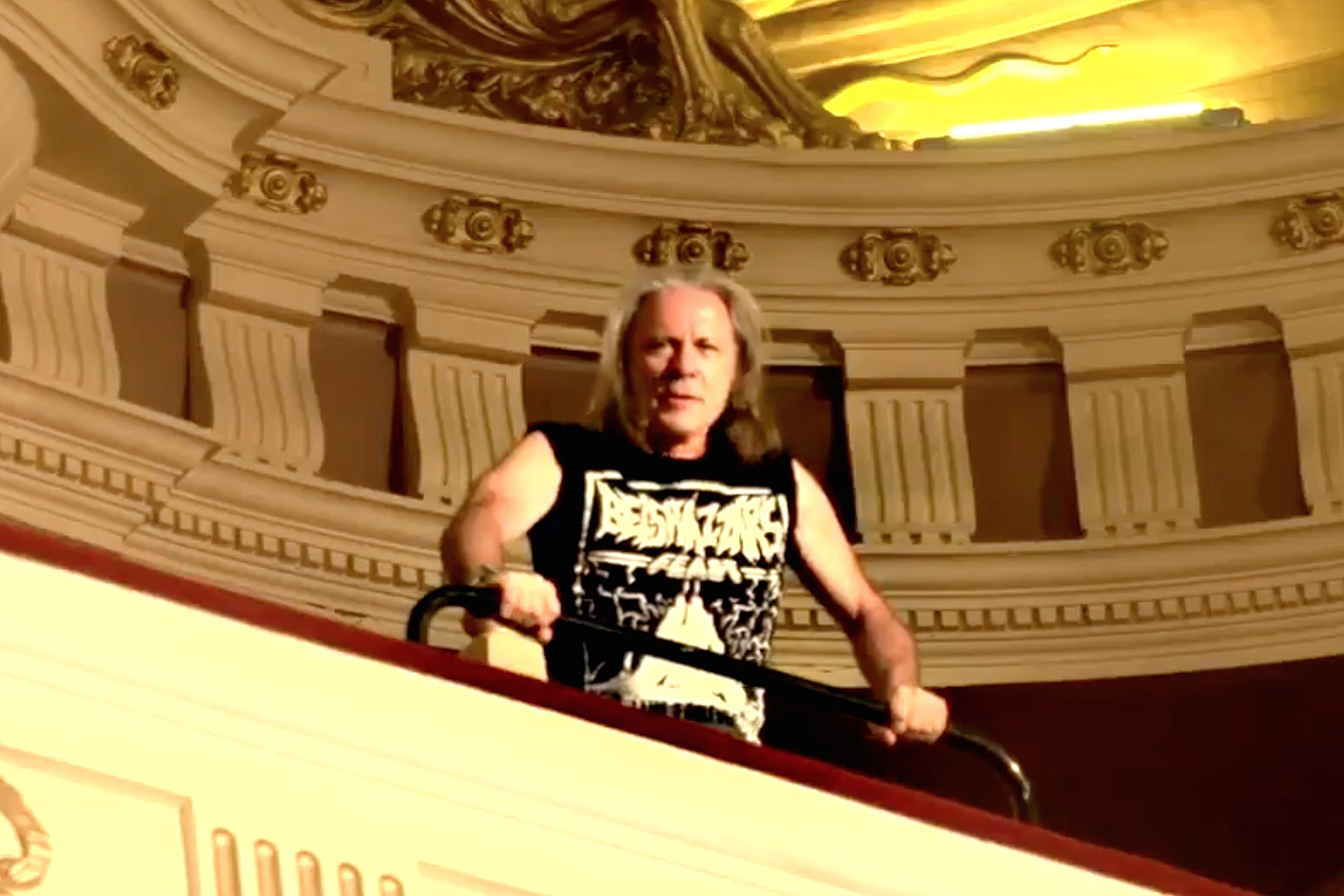Bruce Dickinson Invites Iron Maiden Fans to 'Belshazzar's Feast'