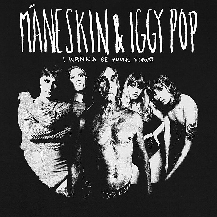 Maneskin + Iggy Pop Record New Version of 'I Wanna Be Your Slave'