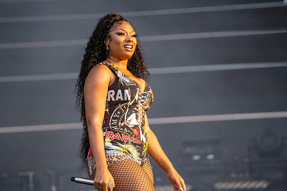 Megan Thee Stallion Wears Rock Inspired Outfit at Lollapalooza