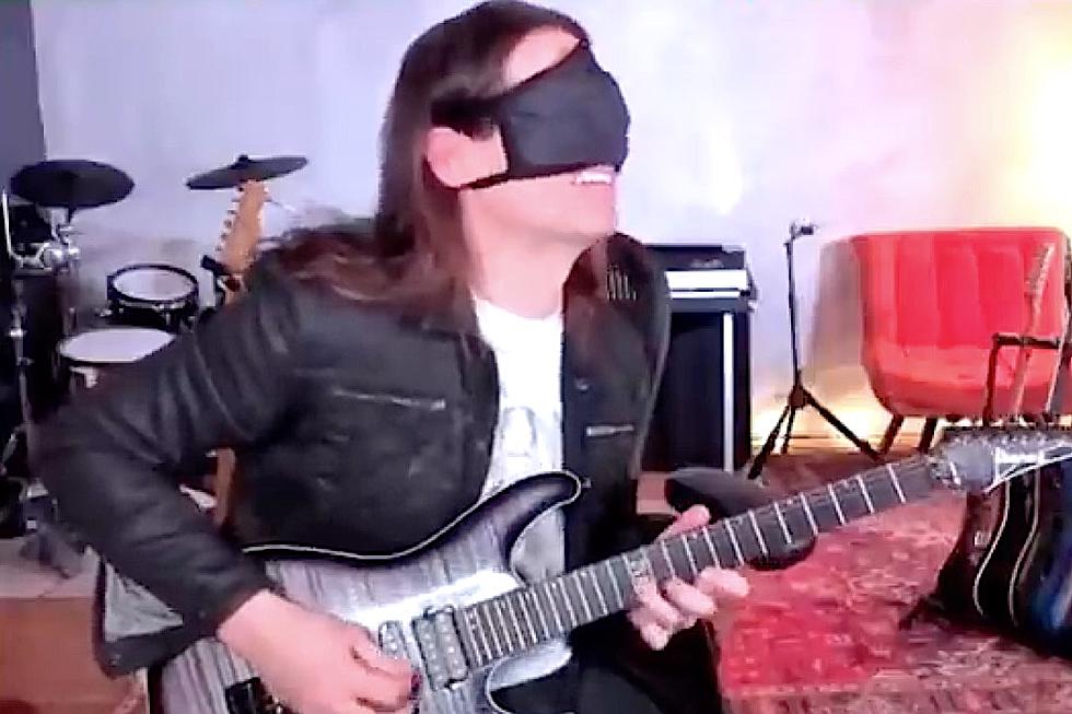 Watch Megadeth&#8217;s Kiko Loureiro Nail Blindfolded Guitar Challenge