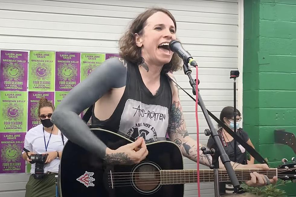 Watch Laura Jane Grace Play Four Seasons Total Landscaping Show