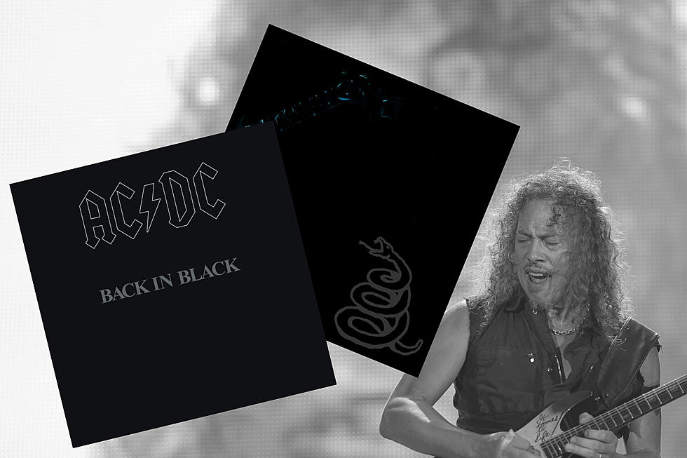 Back in Black Inspired Metallica's Black Album Not Just in Color