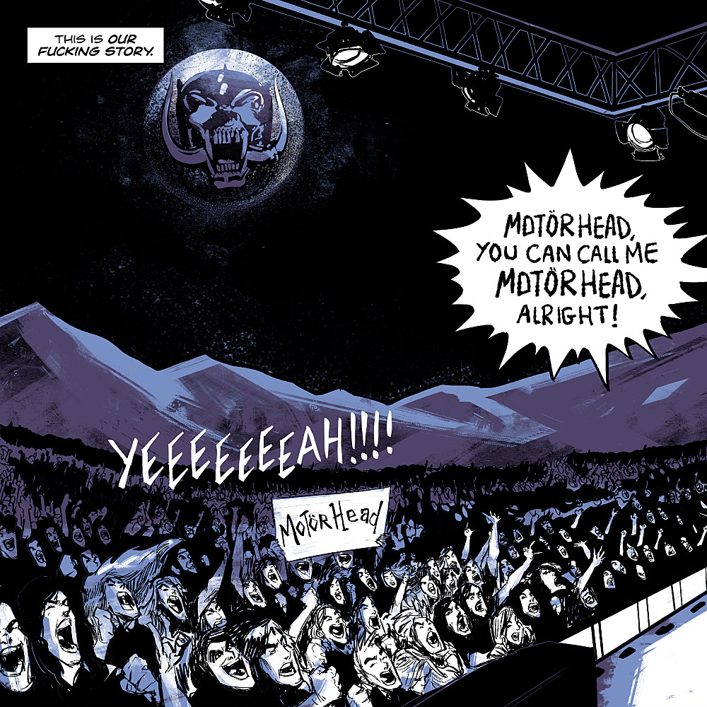 New Motorhead Graphic Novel Announced, See Preview Pages
