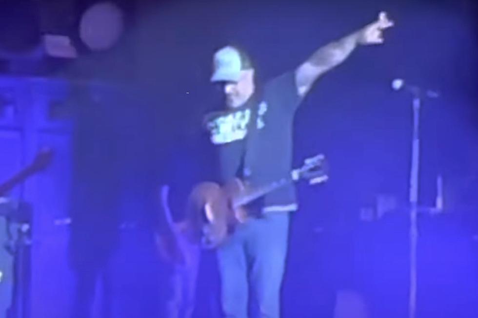 Aaron Lewis Leads 'F Joe Biden' Chant in President's Birthplace