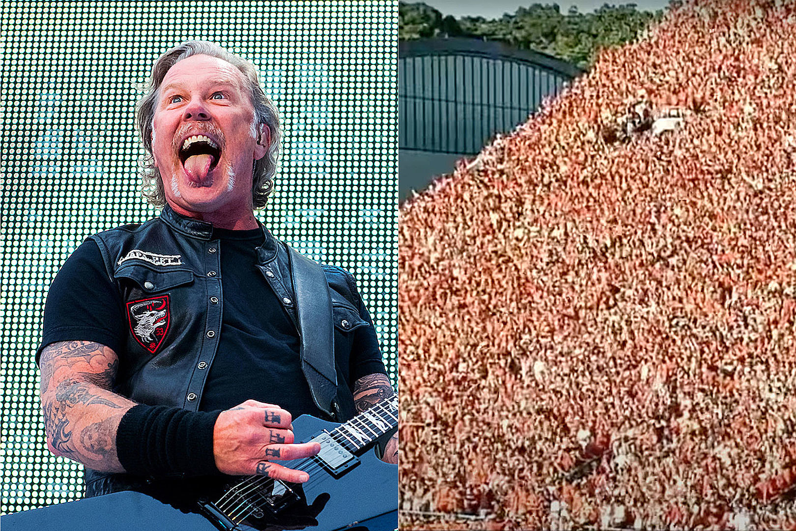 Metallica Gives Support For Virginia Tech's Enter Sandman Intro