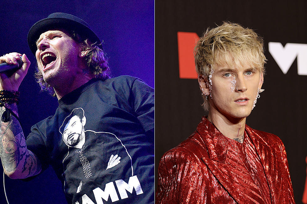 Rose Kelly Pussy - Corey Taylor Fires Back at MGK, Says He's 'Like a Child'