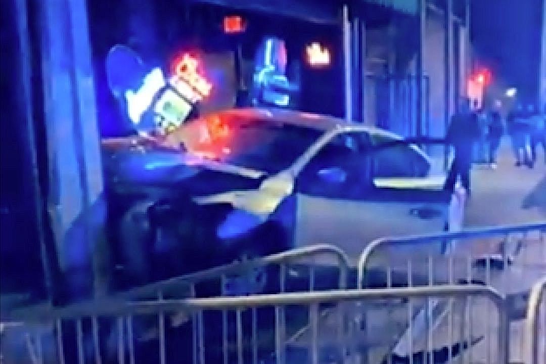 Car Crashes Into Venue During From Ashes to New Concert