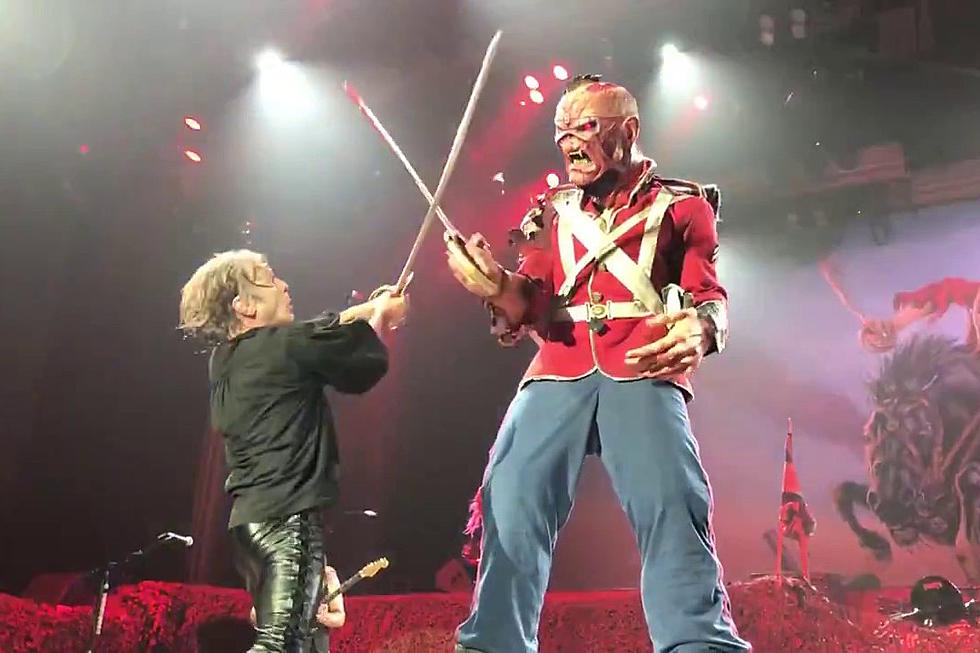 Iron Maiden&#8217;s Bruce Dickinson Wants to Have an Onstage Lightsaber Battle With Eddie