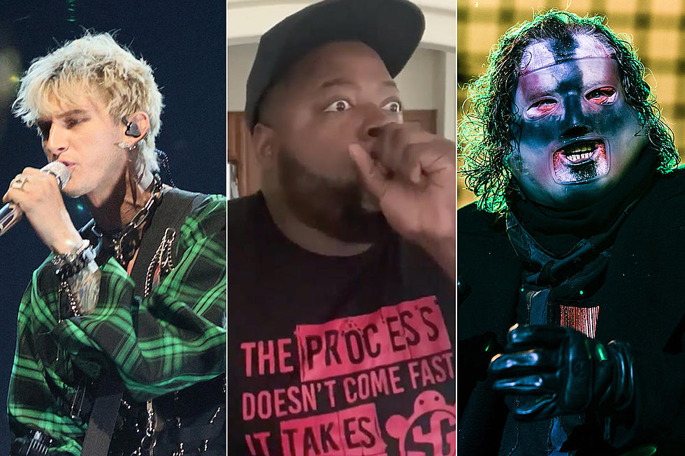 Why Machine Gun Kelly called Slipknot 'old, weird dudes with masks' at Riot  Fest 