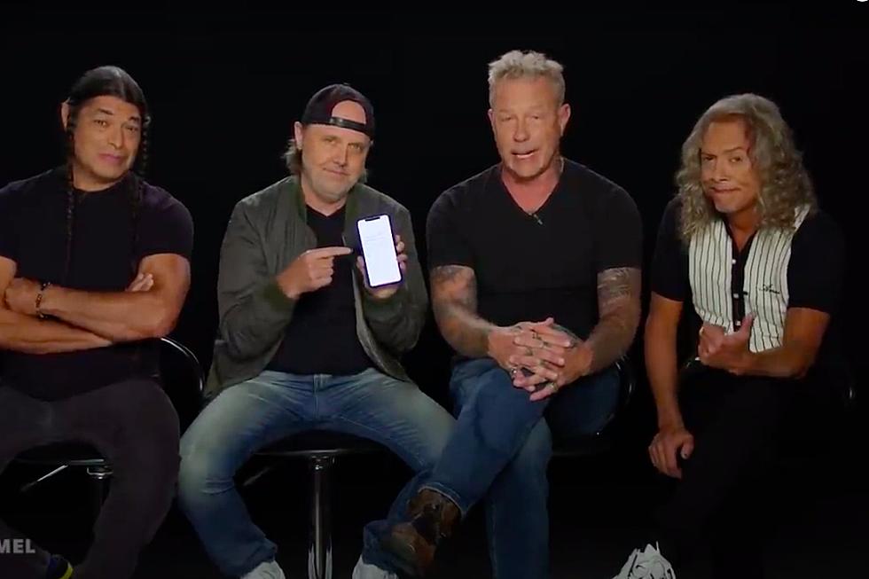 Watch Metallica Read Bad Reviews of &#8216;The Black Album&#8217; on &#8216;Jimmy Kimmel Live&#8217;