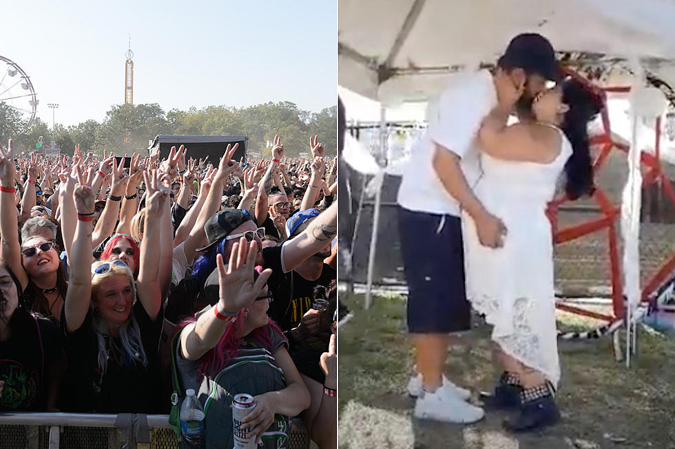 32 Couples Were Married This Past Weekend at Riot Fest