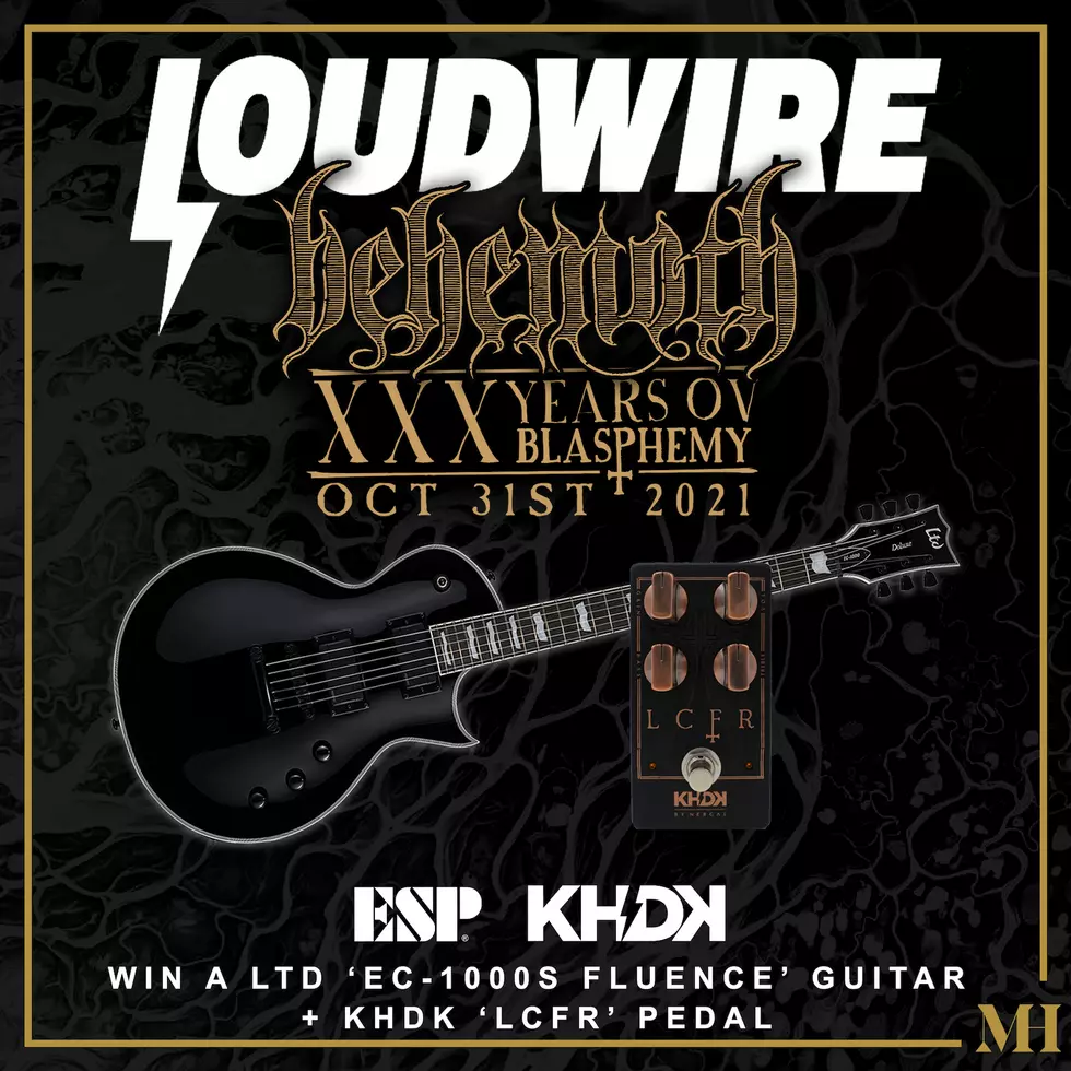 Loudwire + Behemoth 'XXX Years Ov Blasphemy' Guitar + Pedal Giveaway