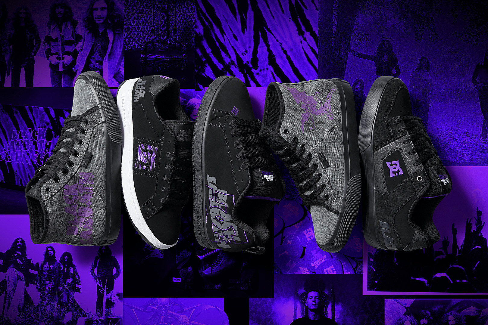 DC Shoes Partners With Black Sabbath for 'Master of Reality' Line
