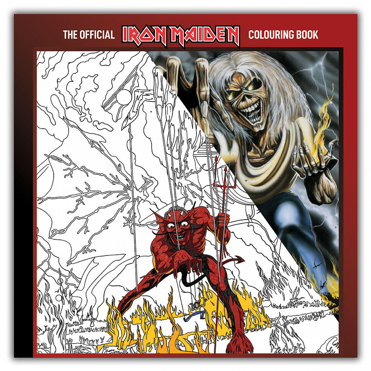 The Official Iron Maiden Coloring Book Is Coming This Christmas