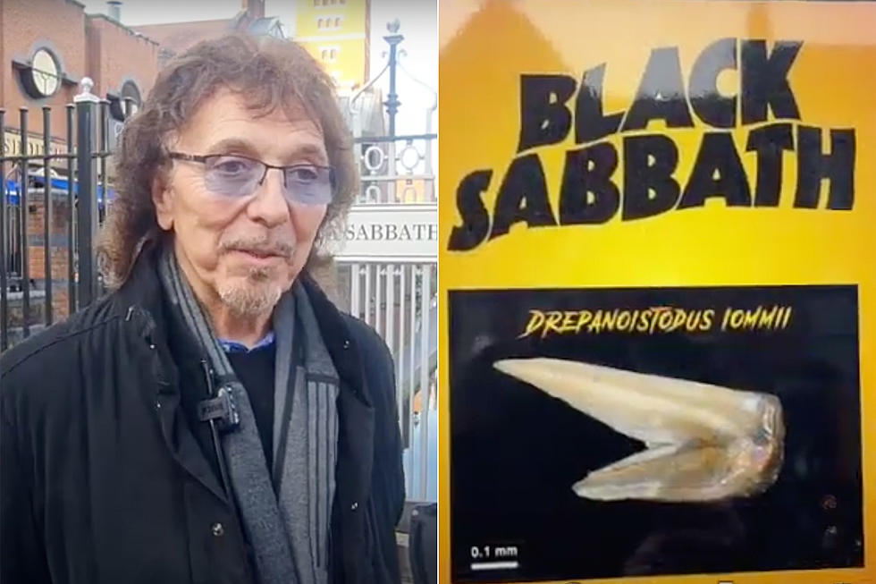 Tony Iommi Is Introduced to 469-Million-Year-Old Fossil Bearing His Name