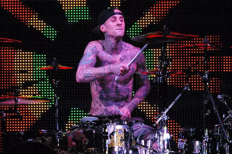 Travis Barker going from drumming for The Aquabats to playing at