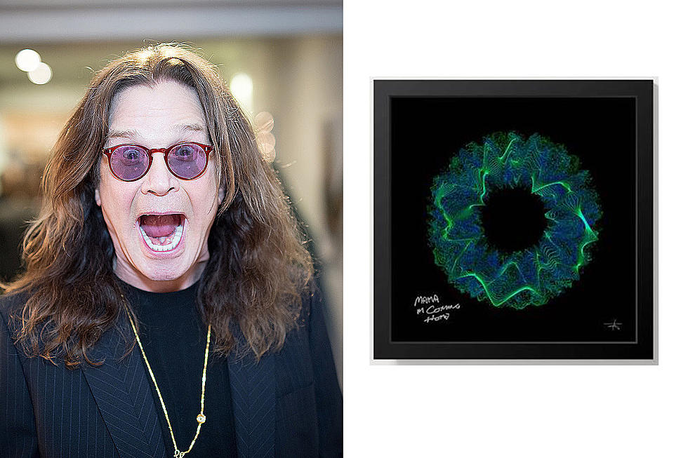 Ozzy Osbourne Soundwaves Art Pieces Raise Money for Sweet Relief