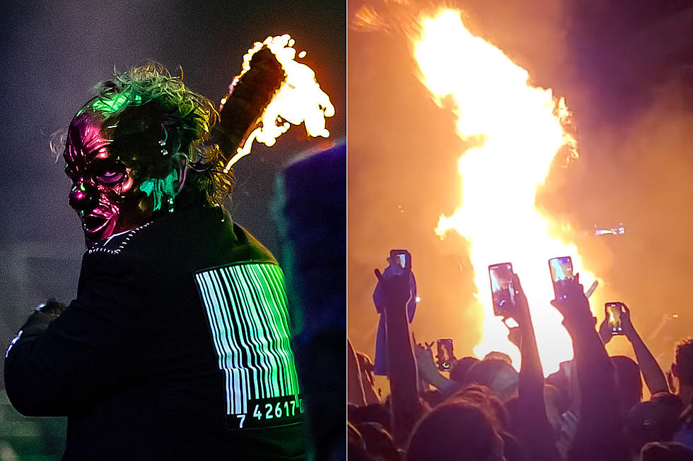 Huge Fire That Interrupted Slipknot Show Now Under Investigation by Phoenix Fire Department