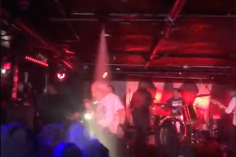 Watch Pipe Burst After Fan Flips Offstage at a Punk-Metal Concert