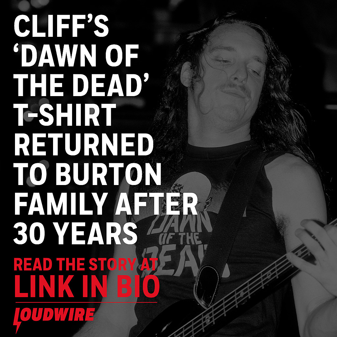 Metallica Late Bassist Cliff Burtons Favorite Shirt Emerged After 30 Years