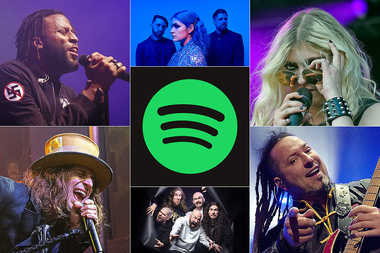 See the 2021 Spotify Wrapped Stats for 50 Rock + Metal Artists