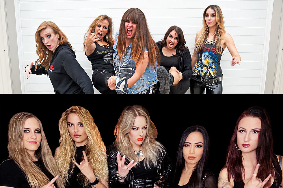 The Iron Maidens (Tribute) + Burning Witches Team Up for 2022 U.S. Tour