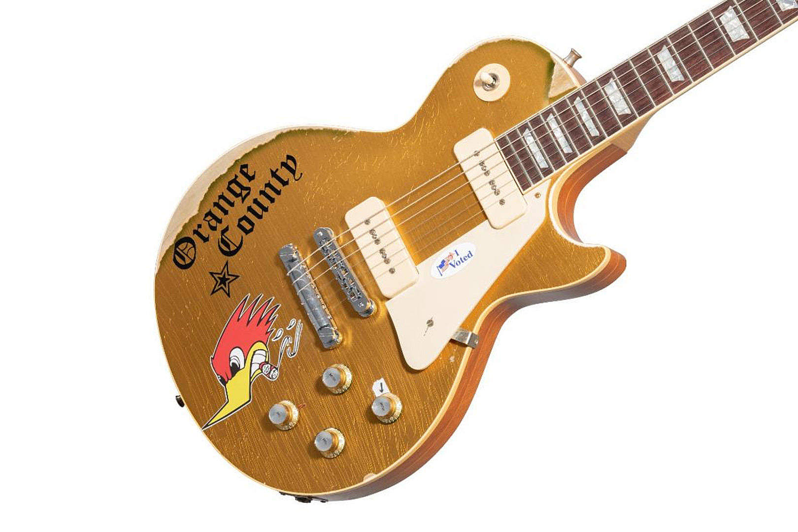Mike Ness Teams With Gibson for 1976 Les Paul Deluxe Guitar
